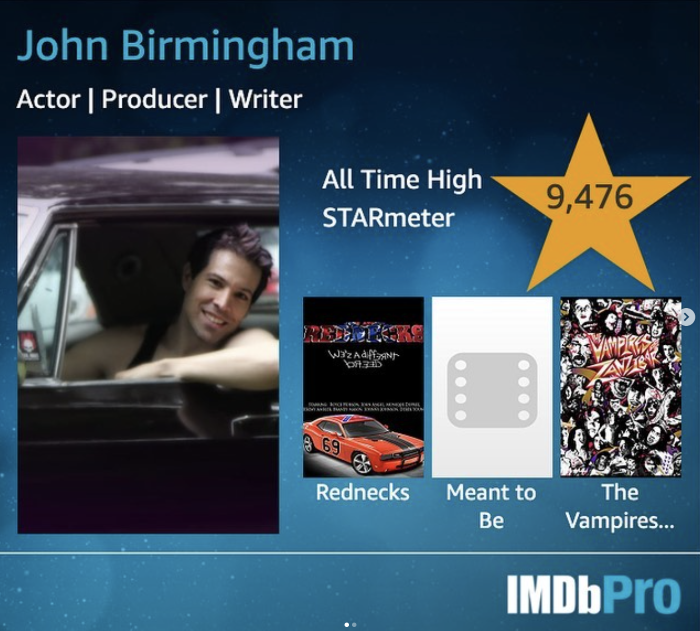John Birmingham's IMDb paage